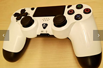 FEHÉR VEZETÉK NÉLKÜLI KONTROLLER PS4/PC/Android/iOS